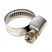 Хомут червячный 12-22 мм, нержавейка, "MAXIMUM"  (кратно 150 шт) (2625)