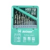 Набор сверл по металлу HSS 19 предметов, 4341, "MAXIMUM" MX 02777 (2691)
